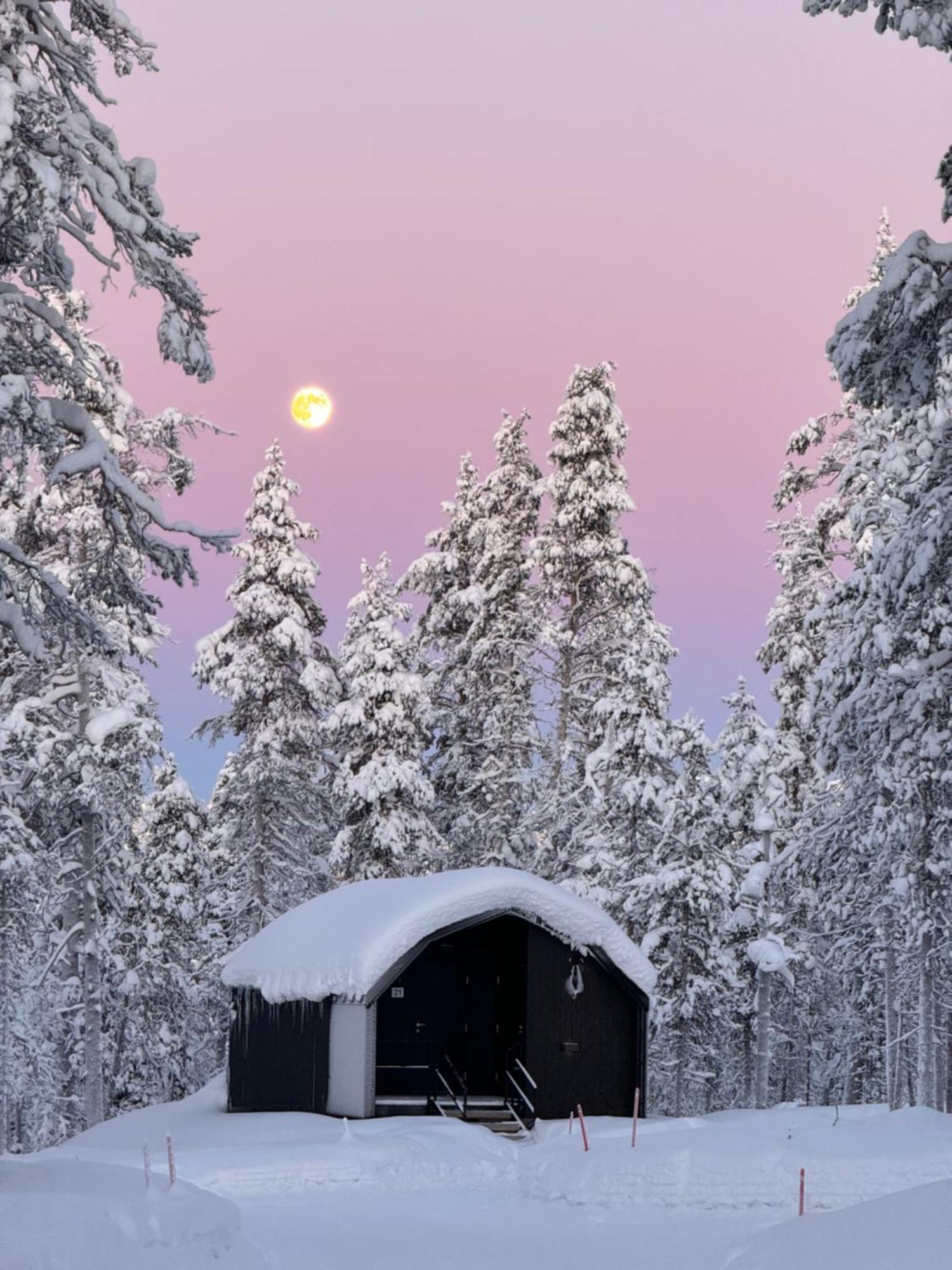 Aurora Queen Resort Igloos Saariselka Ngoại thất bức ảnh